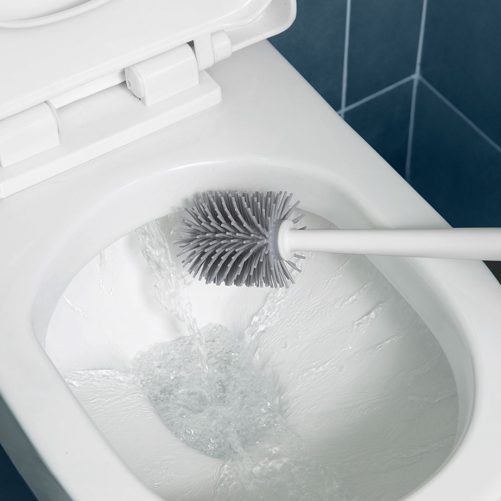 Youpin Yijie TPR Toilettenbürste mit Halter – Stehende Badezimmer-Reinigungswerkzeug