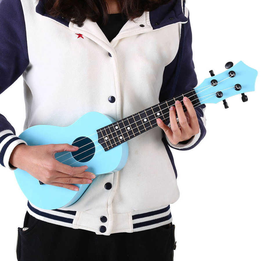 21 inch ukelele met 4 snaren, muziekinstrument voor beginnende studenten