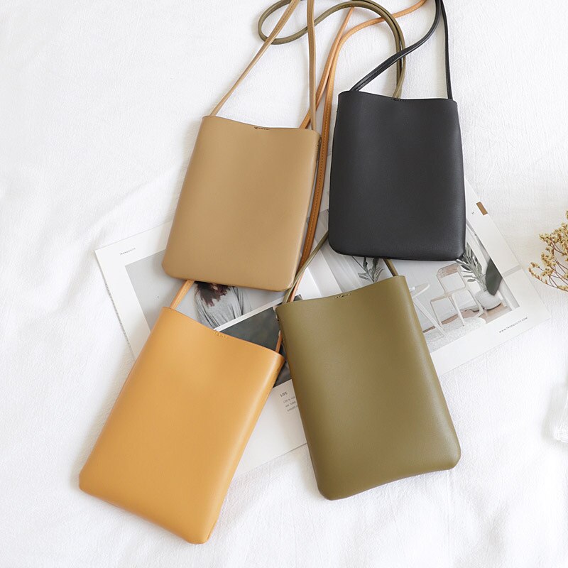 Youda – sac à bandoulière en matériau PU, pochette pour téléphone Portable, Style classique, Simple, pour filles