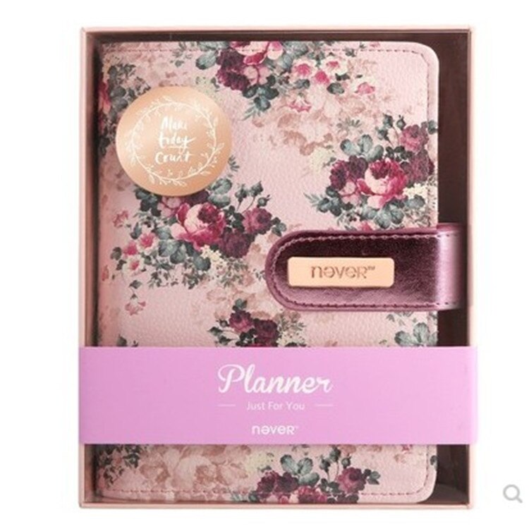 Hand Book 6 Sheet Notepad Hand Ledger Pu Notebook Plan Children Festival 520: B