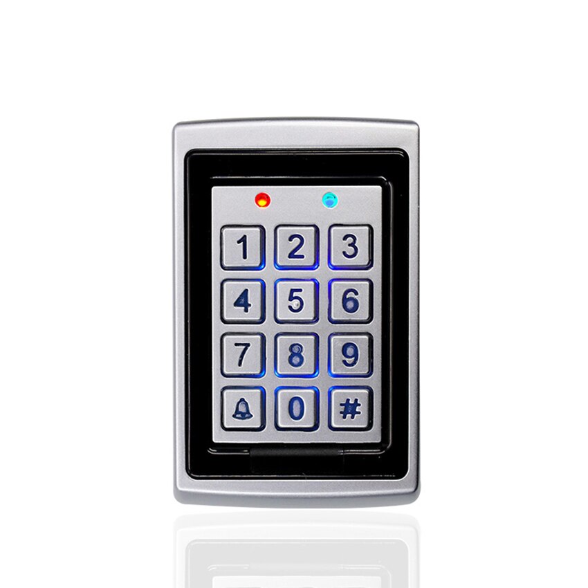 Toegangscontrole Toetsenbord Waterdichte 26 PIN Code RFID Keypad Met Backlight Toegangscontrole 1000 Gebruikers Toetsenbord voor Garagedeur
