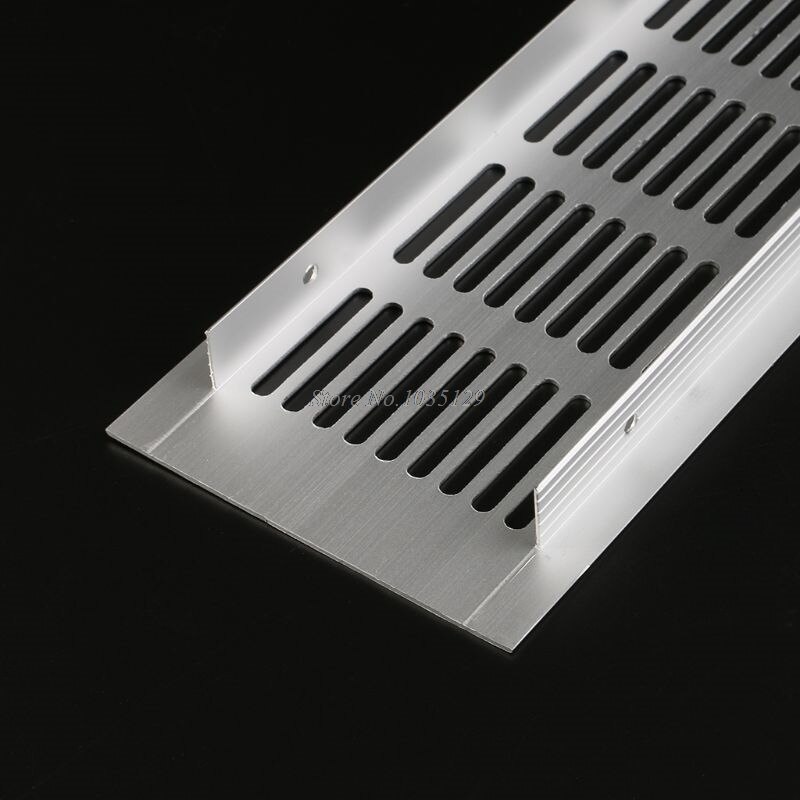 1pc aluminiumslegering lufthul perforeret plade ventilationsgitter