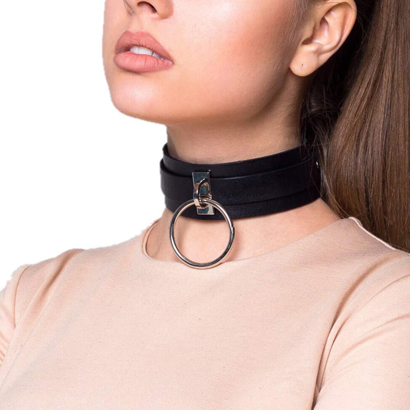 Vrouwen Cool Black Choker Ketting Punk Goth Choker Gothic Ketting Voor Vrouwen Draaimomenten Trendy Nek Sieraden Бижутерия: Default Title