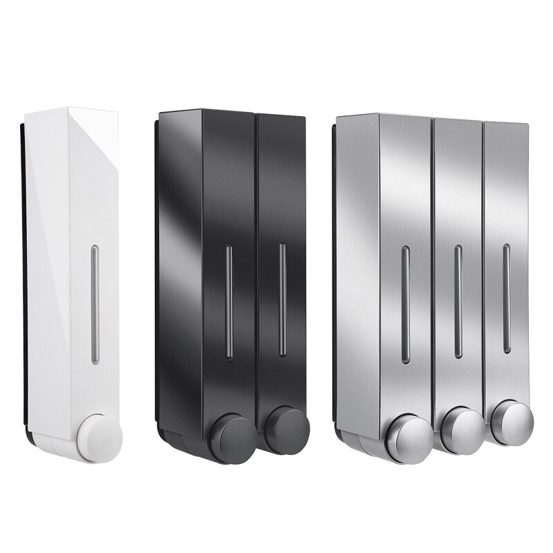 Wandmontage Zeepdispenser Wassen Lotion Handdesinfecterend Badkamer Hotel Shampoo Container Hand Zeepdispenser