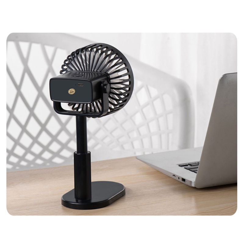 Rechargeable Desk Fan Portable Ultra-quiet Electric USB Fans Silent Air Cooling Fan