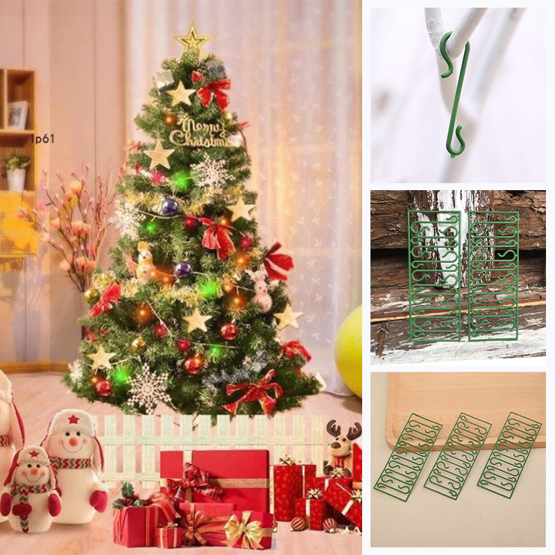 Kerst Ornamenten S-vorm Haken Kerstboom Decoratie Multi Houders Herbruikbare S Vorm Haak Kerst Decoratie