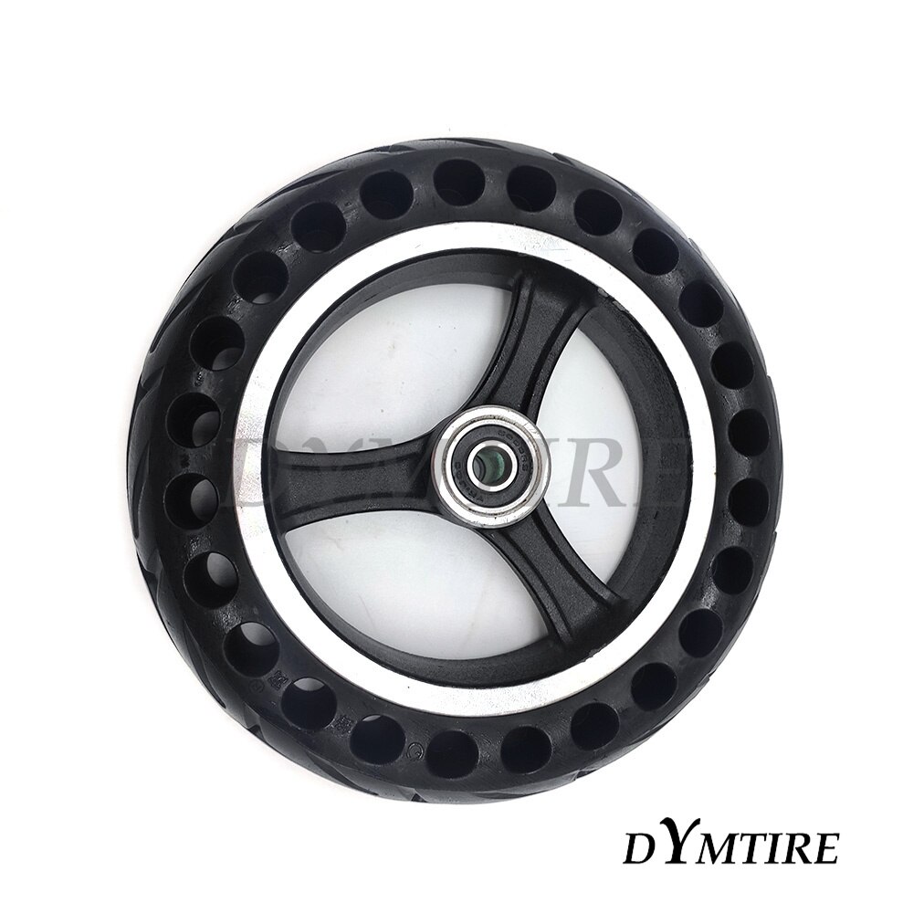 200x50 Wheel Hollow Hole Solid Tire for Mini Electric Scooter Front Wheel 8 Inch Non Pneumatic Stab Proof Tyre Replacement Parts