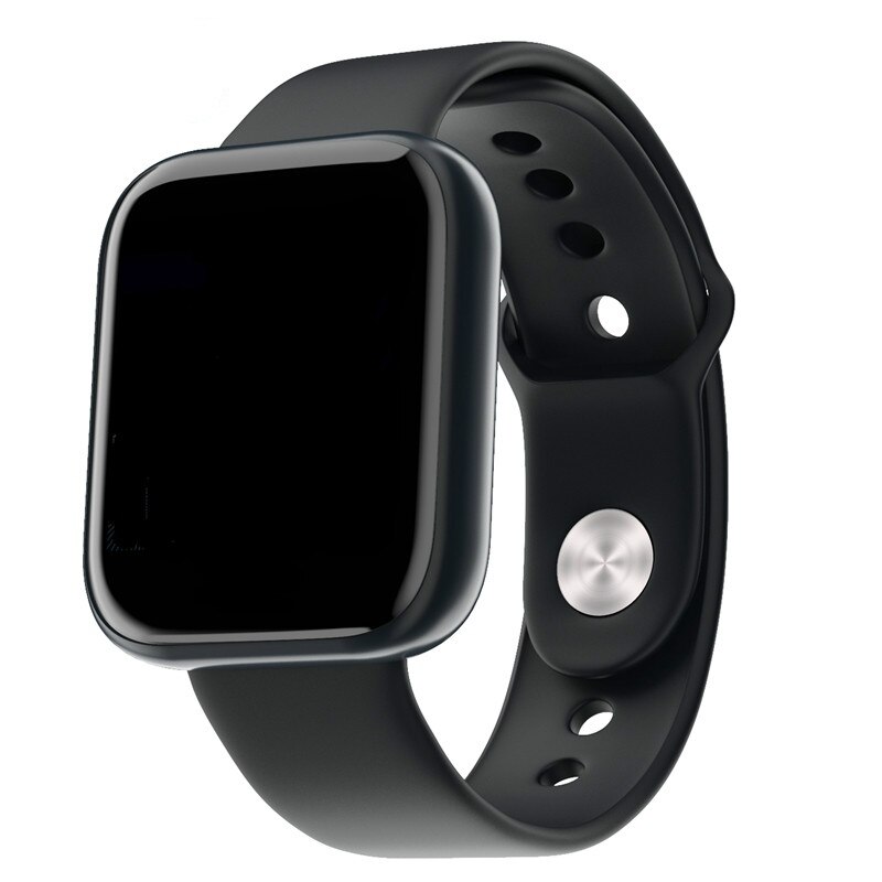Women IP68 Waterproof Smart Watch P70 P68 Bluetooth 4.0 Smartwatch For Apple IPhone xiaomi LG Heart Rate Monitor Fitness Tracker: Silicone Black