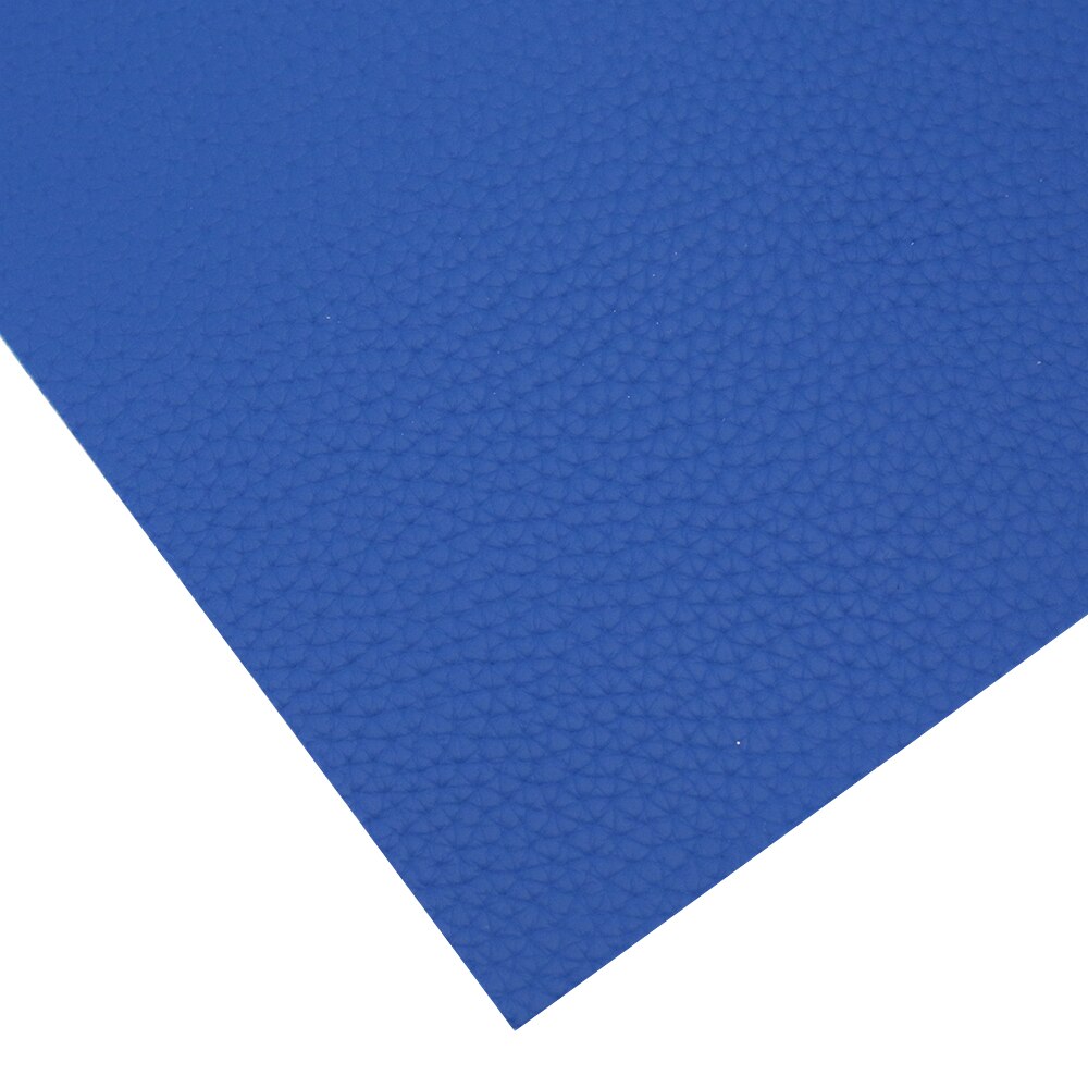 Royal Blue Series Faux Leather Sheets Solid Color Synthetic Leather Fabric Shimmer Glossy for DIY Handmade Materials Crafts: 1064698003
