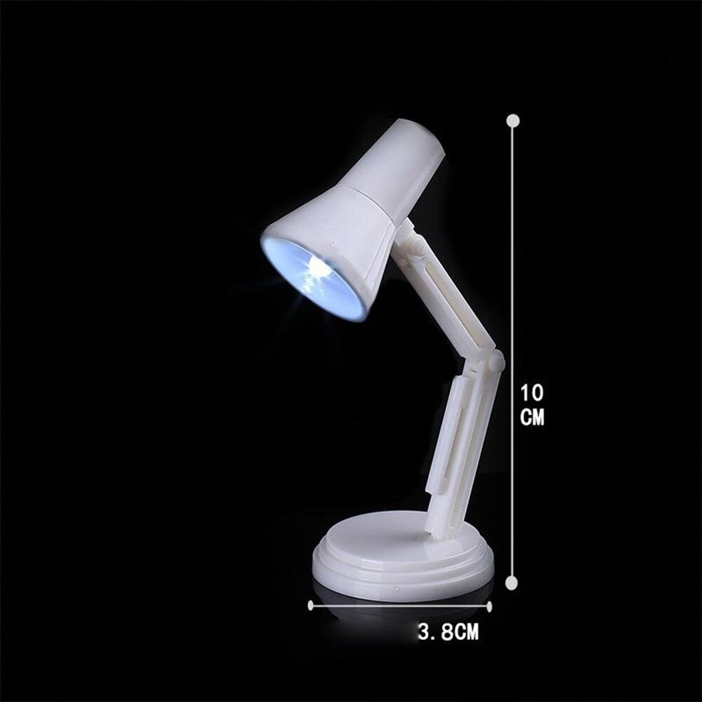 Practical Foldable Book Light Mini LED Lamp For Eye Protection Flexible Reading LED Light Beside Bed Table Desk