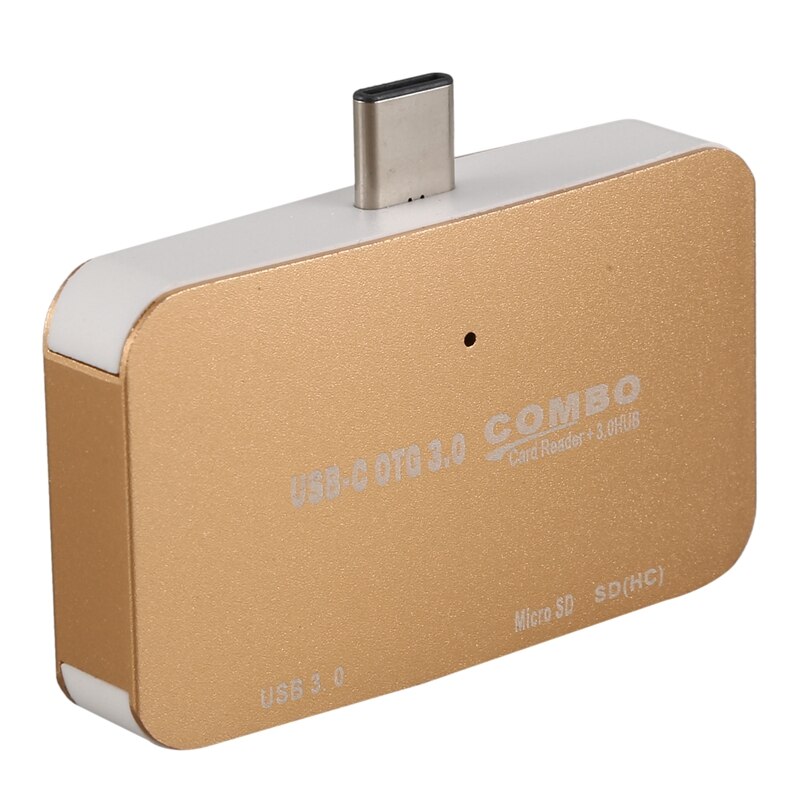 Multifunction USB Type-C Hub USB-C to USB3.0 with SD/TF Card Reader Type C Splitter Adapter for PC Laptop Accessories