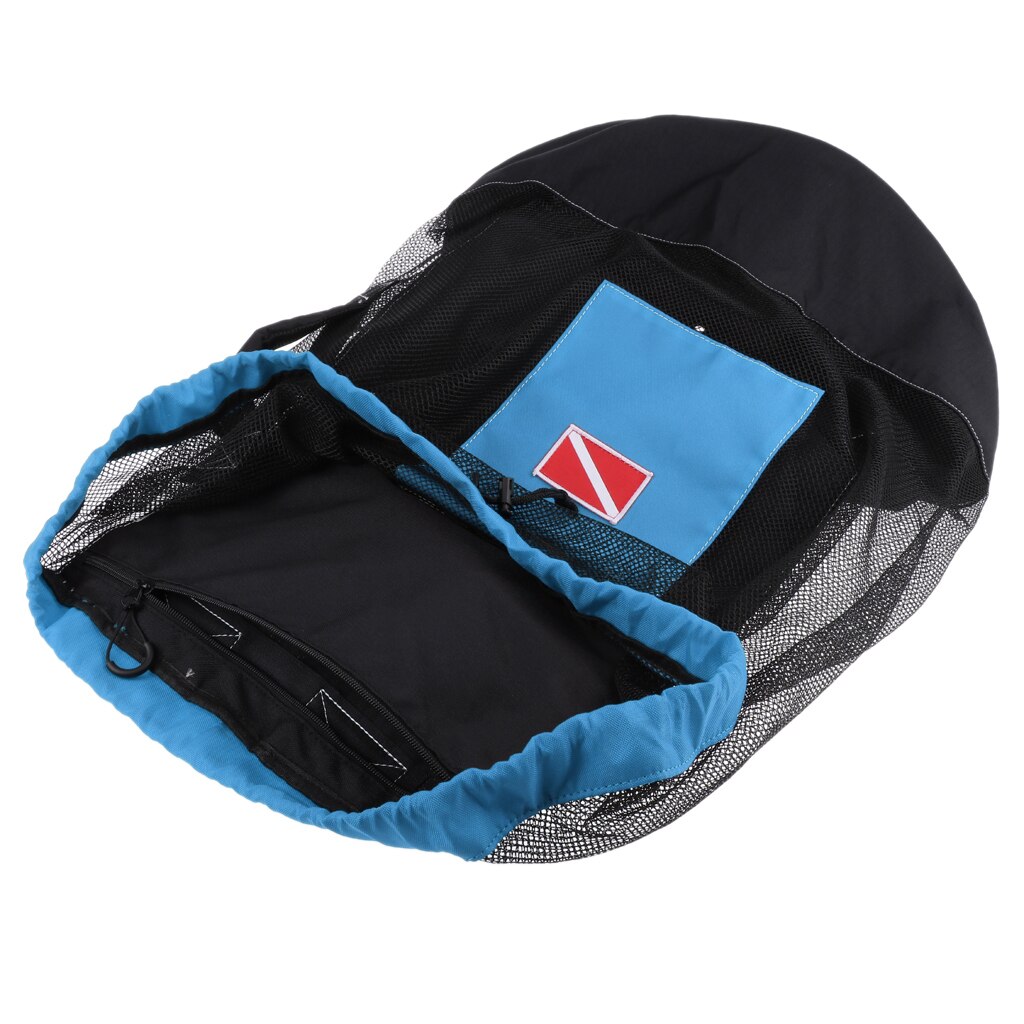 Duiken Snorkelen Mesh Rugzak Dive Gear Dry Bag Sack Pack Beach Fin Snorkel Vinnen Masker Mesh Zak Houder Duiken tassen