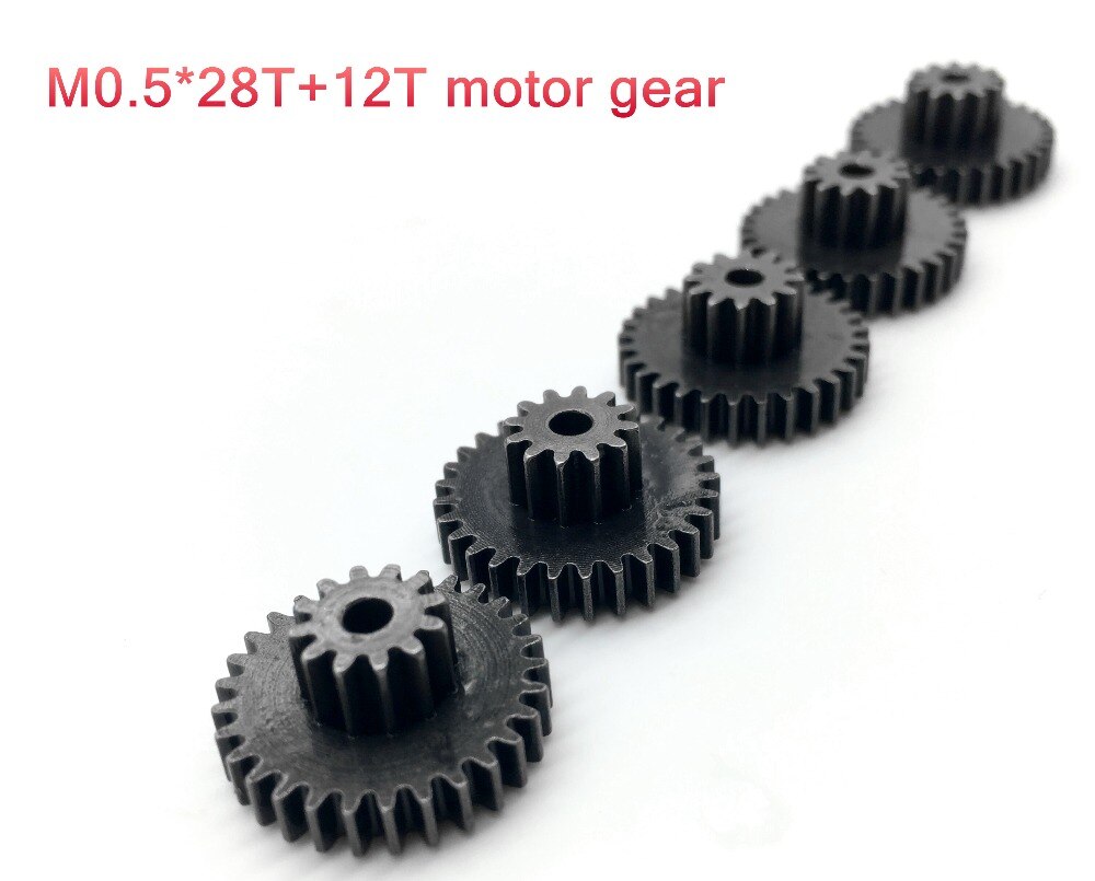 CHENSHUAI Durable 3pcs Engrenages 38mm 36 Dents Nylon 8mm