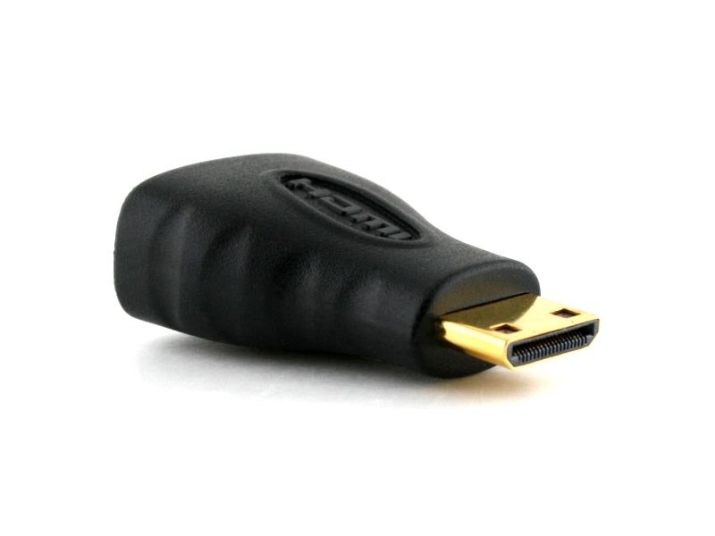 Zihan mini hdmi Male to HDMI Female adapter connector coupler