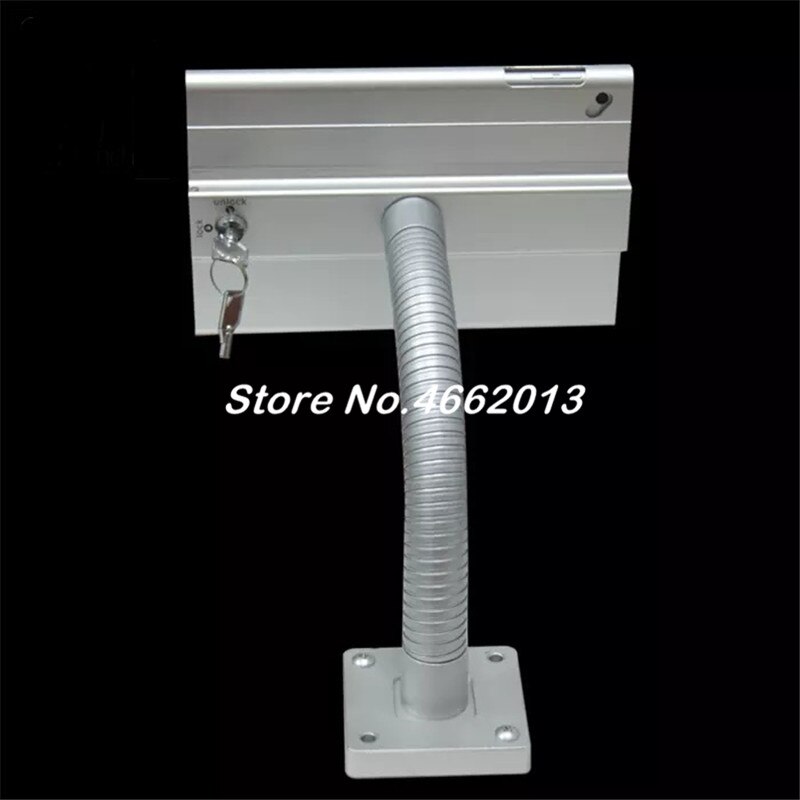 tablet stand holder on the wall/desktop, security tablet aluminum housing, with anti-theft mount enclosure for iPad mini1/2/3/4