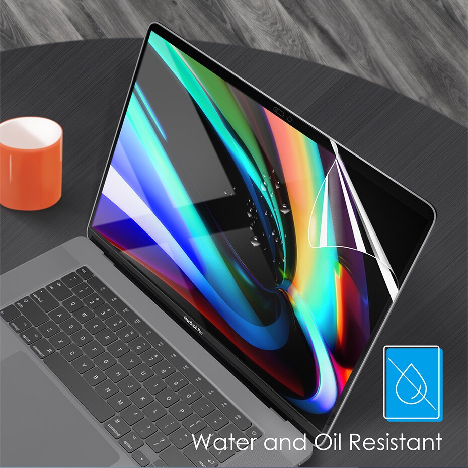 Screen Film Protector for MacBook Air Pro 11 12 13 16 A2179 A1932 A2251 A2289 A2141 A1466 Plastic HD Soft Screen Sticker