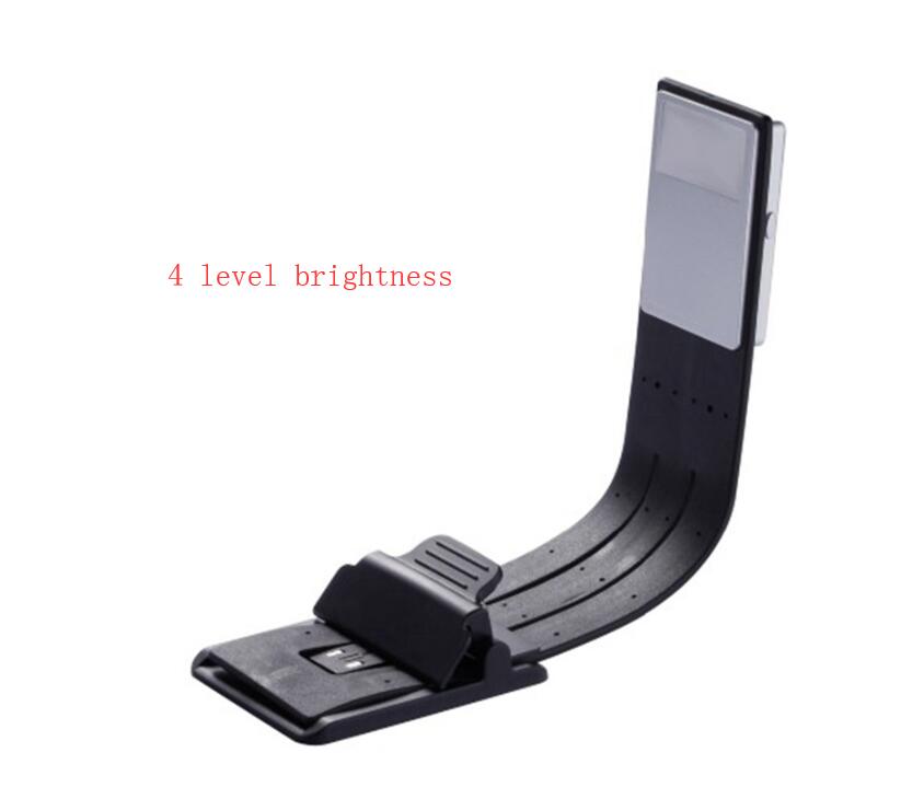 3 color temperature Rechargeable Ebook Led Book Light For Kindle Paper USB Led Reading Paper Lamp Flexible E-read Book Light: Default Title