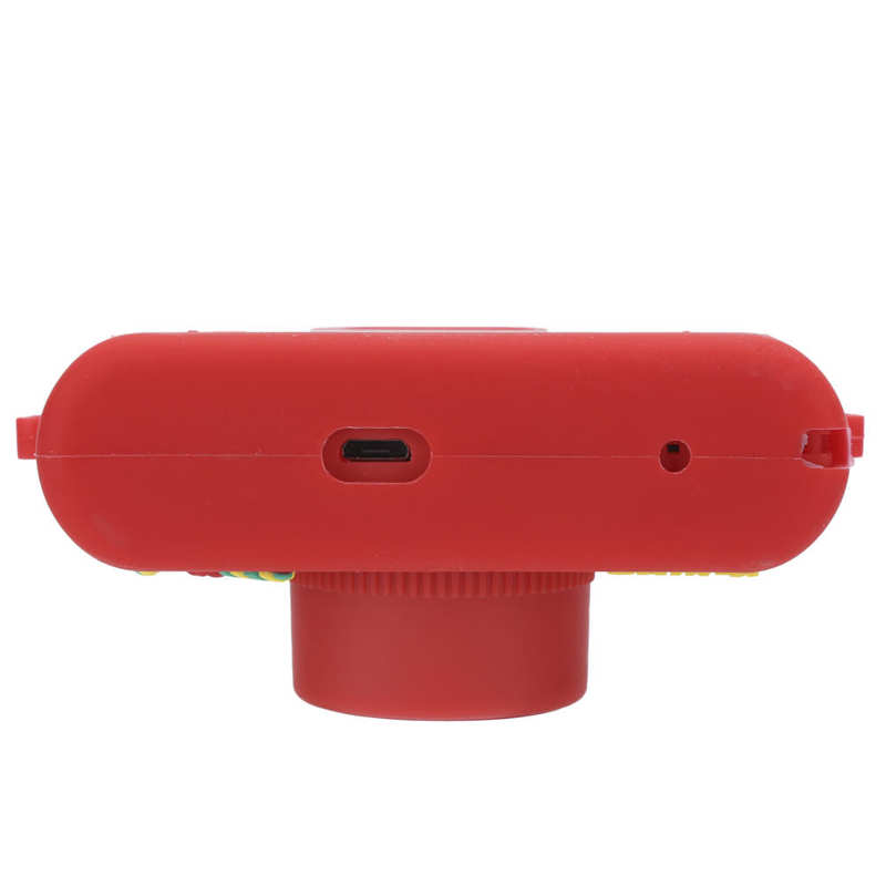 Santa Claus 40mp Front Rear Dual Camera Kid Camera Small Video Recorder with MP3 Red Child Camera