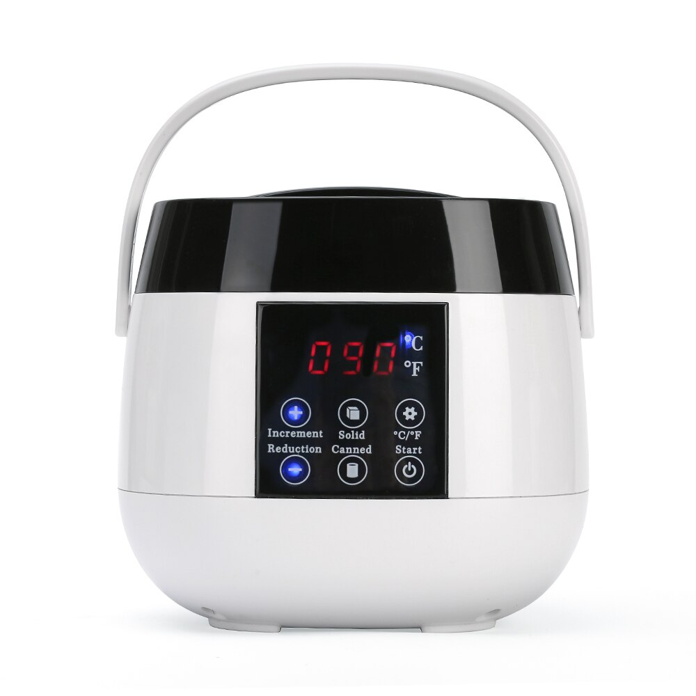 MS DEAR-máquina de depilación cera calentador, Kit de depilación cera depiladora cera eléctrica: White-EU Plug