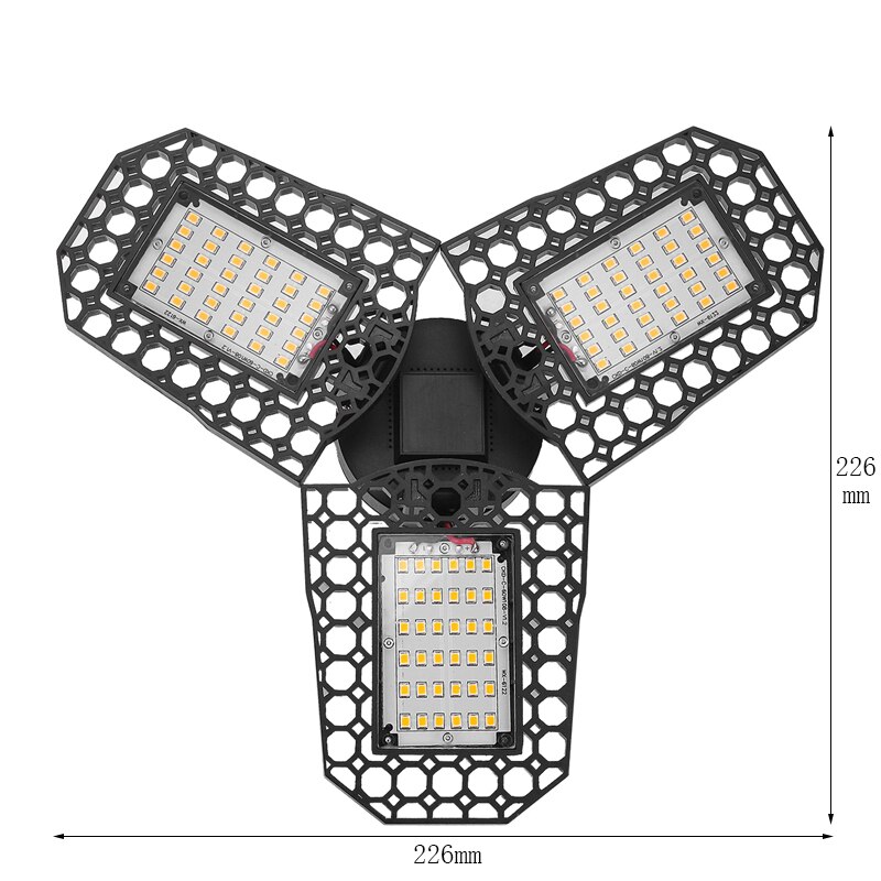 Super Heldere Industriële Verlichting 40W 60W 80W E27 Led Garage Licht 110V 220V Led Hoge bay Industriële Lamp Voor Workshop Magazijn