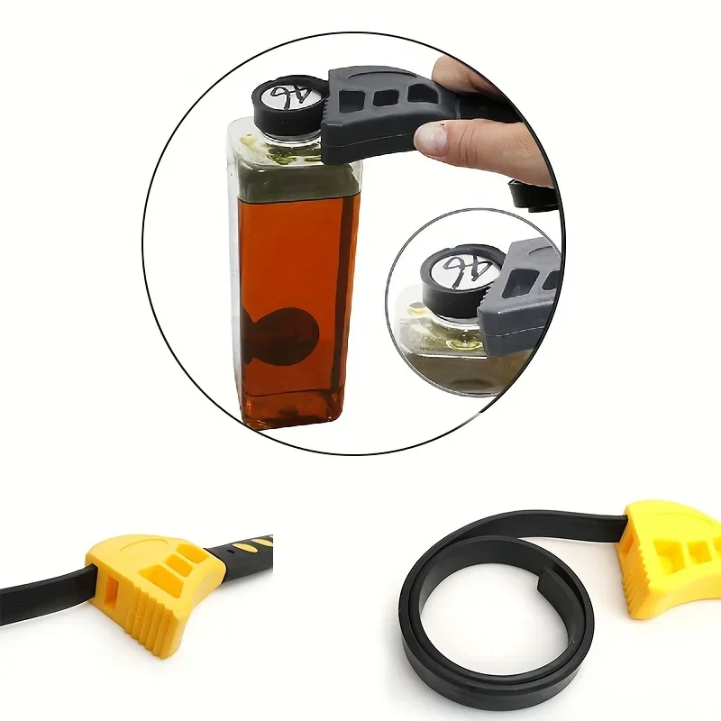 1 Uds. Llave de correa de 6 pulgadas, extractor de filtro de aceite, llave de correa, llave de cadena, abridor de correa, herramienta de desmontaje ajustable