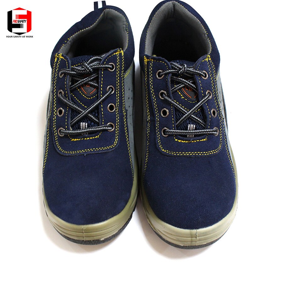 Work Safety Shoes For Men Summer Breathable Boots Working Steel Toe Anti-Smashing Construction