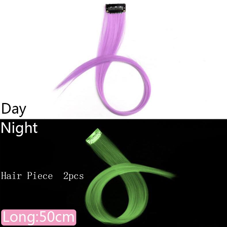 Cuerda trenzada para el pelo para mujer, banda para el pelo con degradado de Hip Hop, diadema, tocado, cinta para niños: Lavender Hair Piece