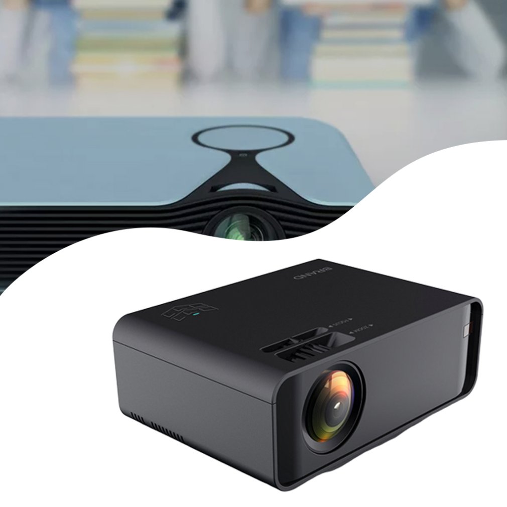 Mini Projector home office HD 1080p mobile phone wifi wireless same screen projector portable Projector