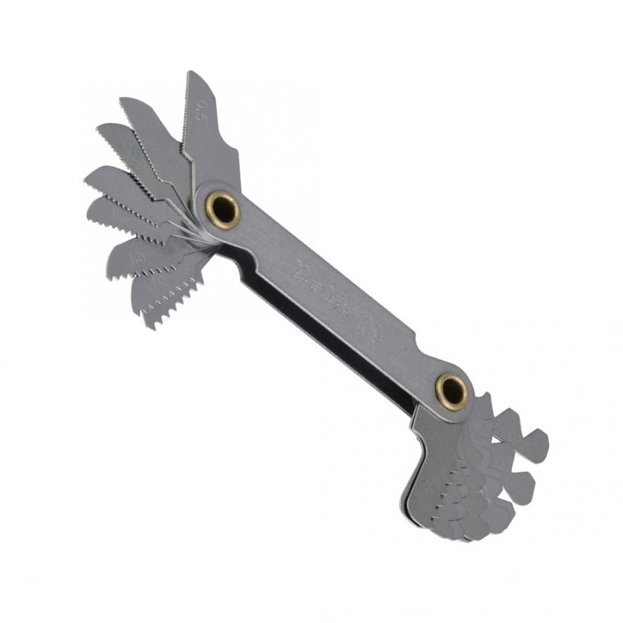 Metric 60 Graden Rvs Schroef Meten Spoed Gauge Schroef Gauge Meten