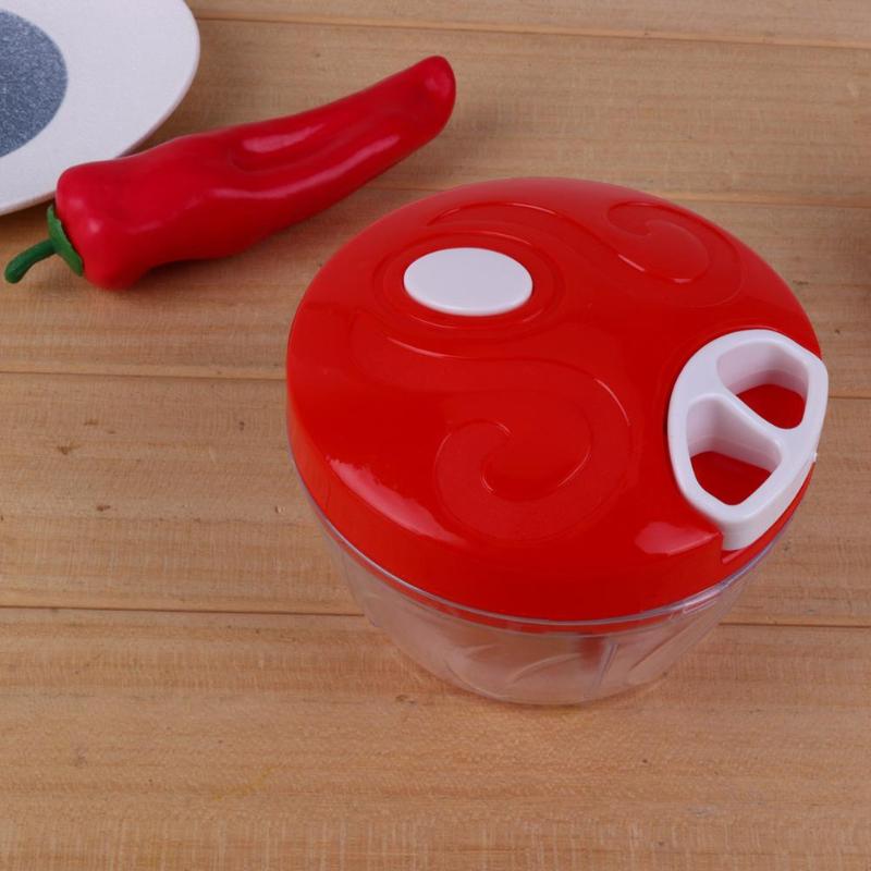 Portable animal de compagnie manuel fruits légumes Chopper oignon noix broyeur hachoir main tirer nourriture Cutter cuisine accessoires fruits légumes