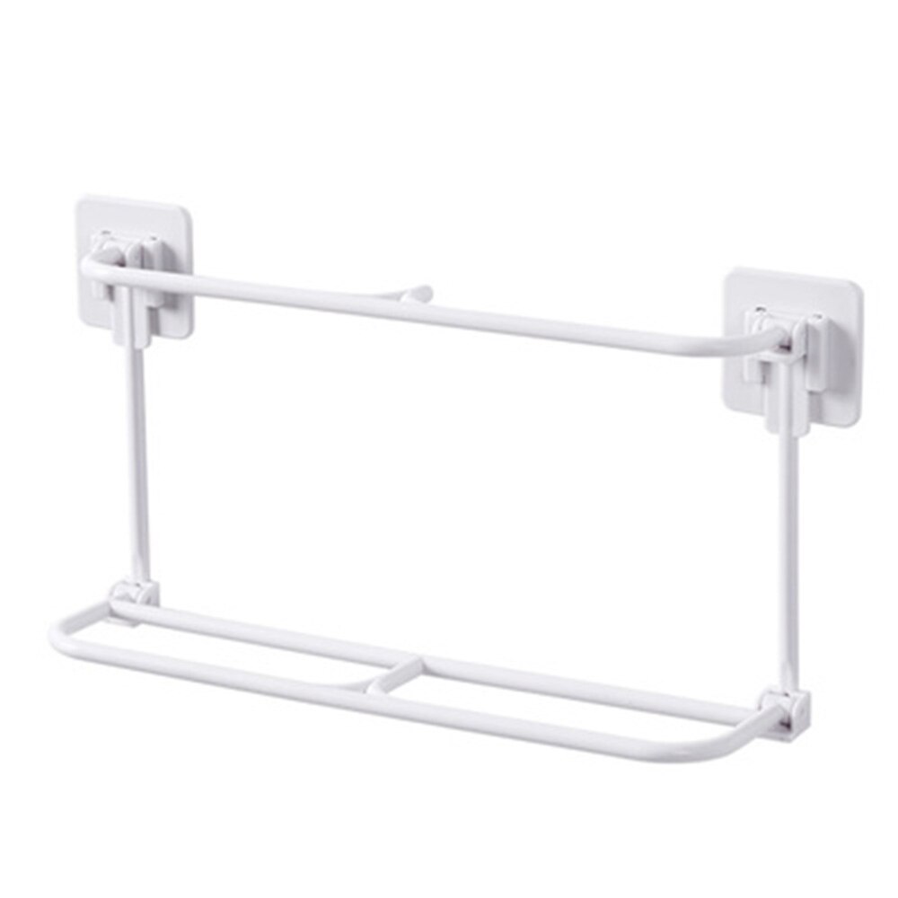 Porte-chaussures pliable en abs, porte-chaussures, égouttoir à chaussures, porte-chaussures, porte-chaussures, porte-chaussures, double couche: Blanc