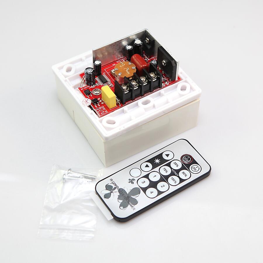 Dimmer LED IR Control remoto AC90-240V para bombilla LED regulable o tira de luces LED