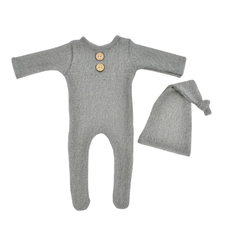 Pasgeboren Baby Jongen Meisje Romper Mohair Gebreide Lange Mouwen Mohair Knittedjumpsuit Baby Kleding Pyjama Outfits Romper Set: 02