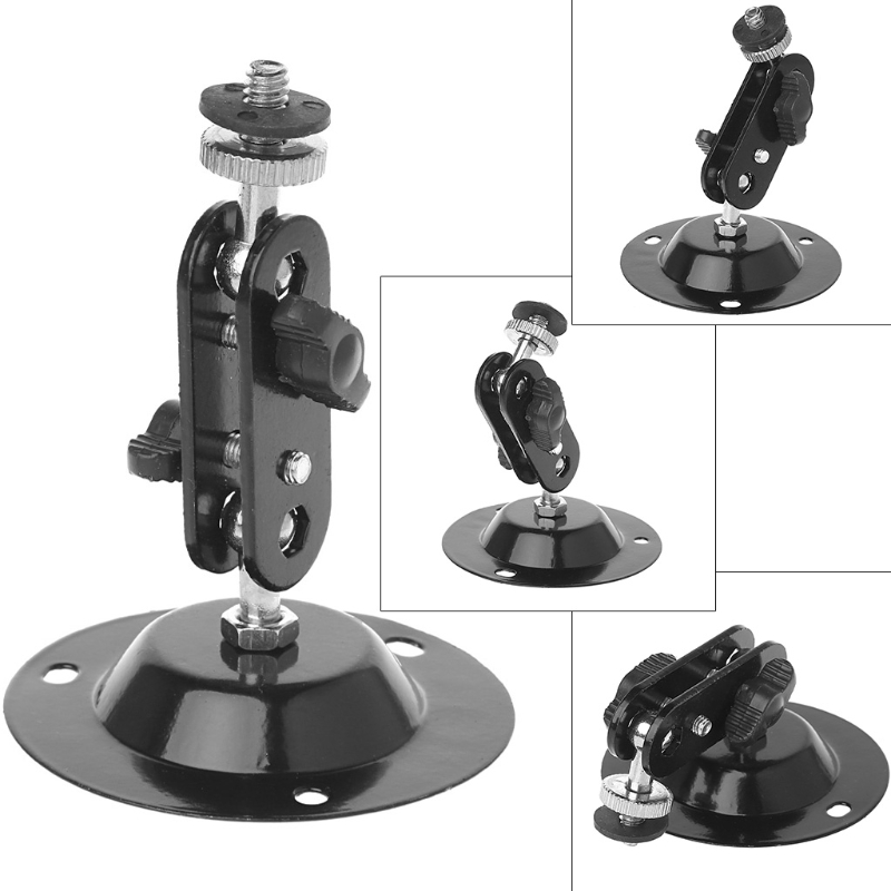 Wall Mount Bracket Monitor Holder Security Rotary CCTV Surveillance Camera Stand Support