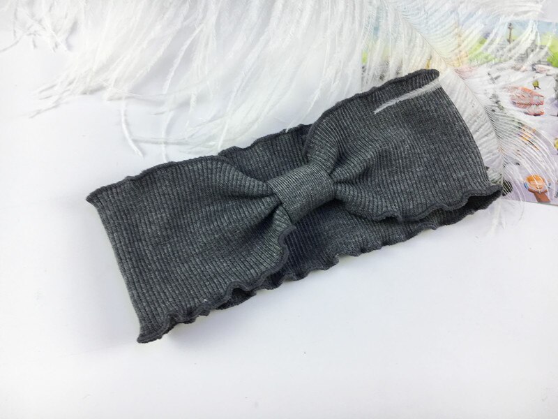 Kid Girls Womens Turban Knot Bow Hair Bands Head Wrap Rabbit Headband Fit for children over 5 years old: D