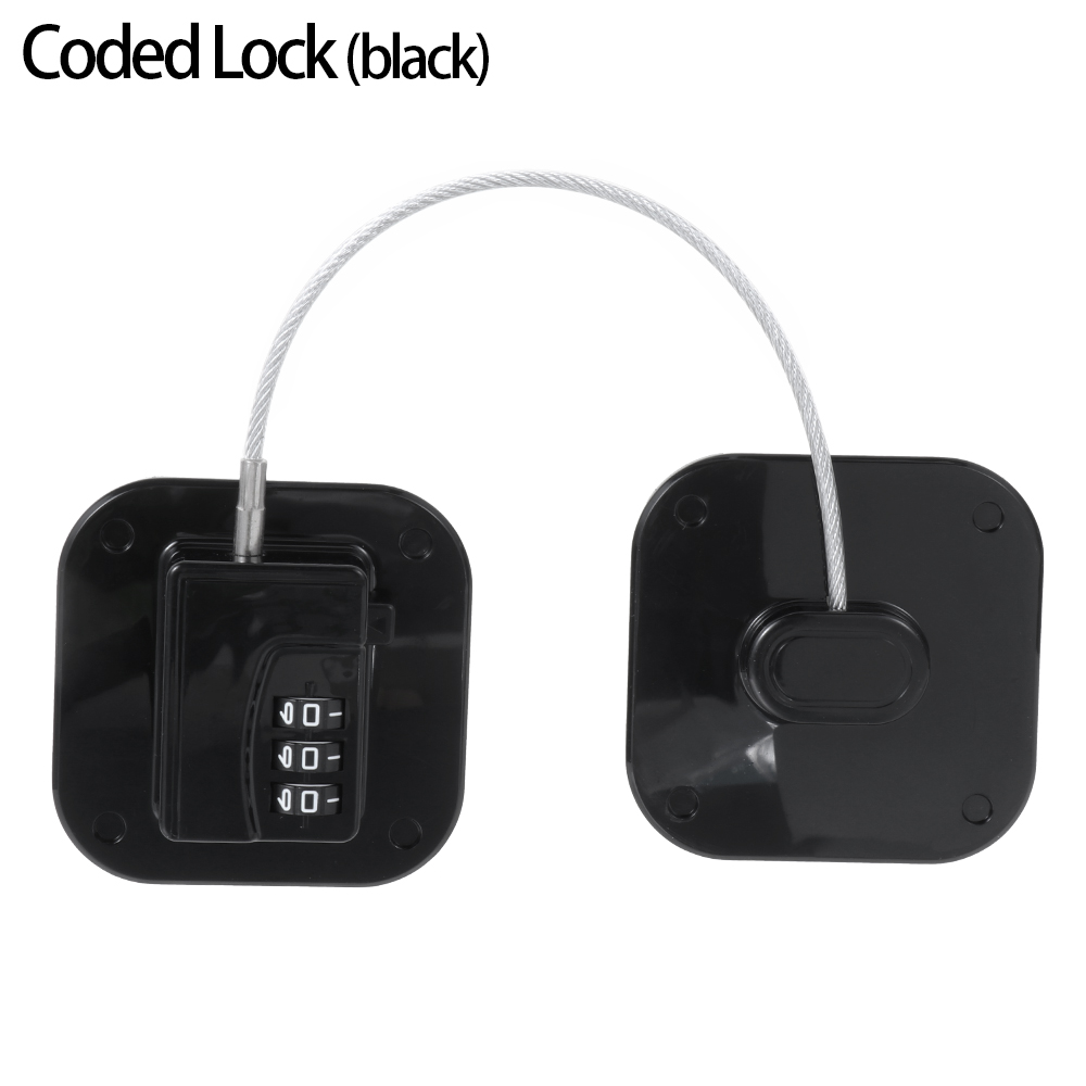 Serrures d'armoire avec clé en métal ou serrure codée, mot de passe numérique, serrure de réfrigérateur, serrure de proximité de Cisco coulissant, accessoire de sécurité pour bébé