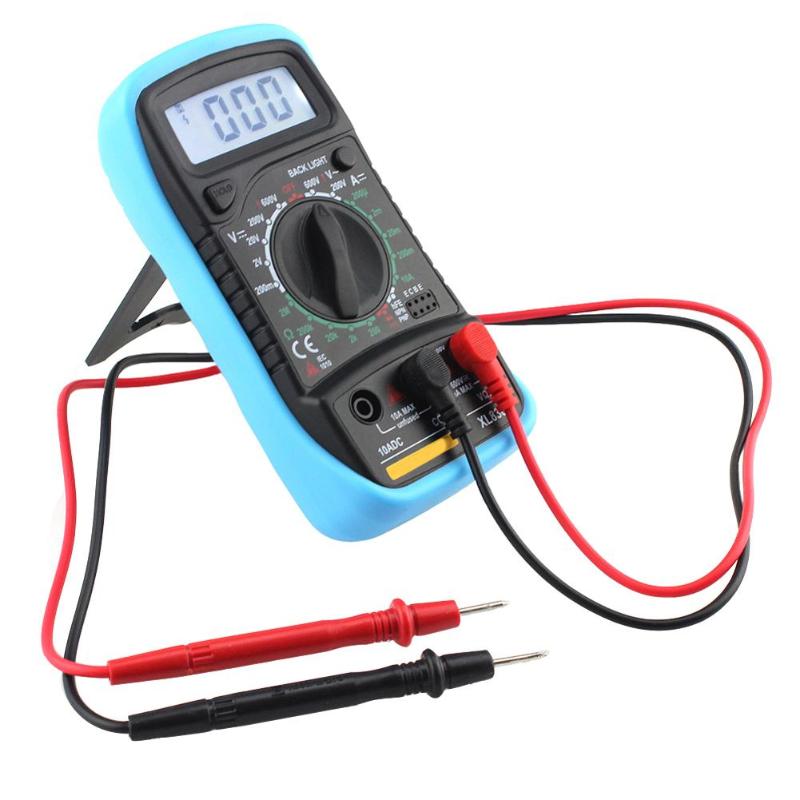 XL830L Handheld Digitale Multimeter Lcd Backlight Draagbare Ac/Dc Amperemeter Voltmeter Ohm Voltage Tester Meter Multimetro