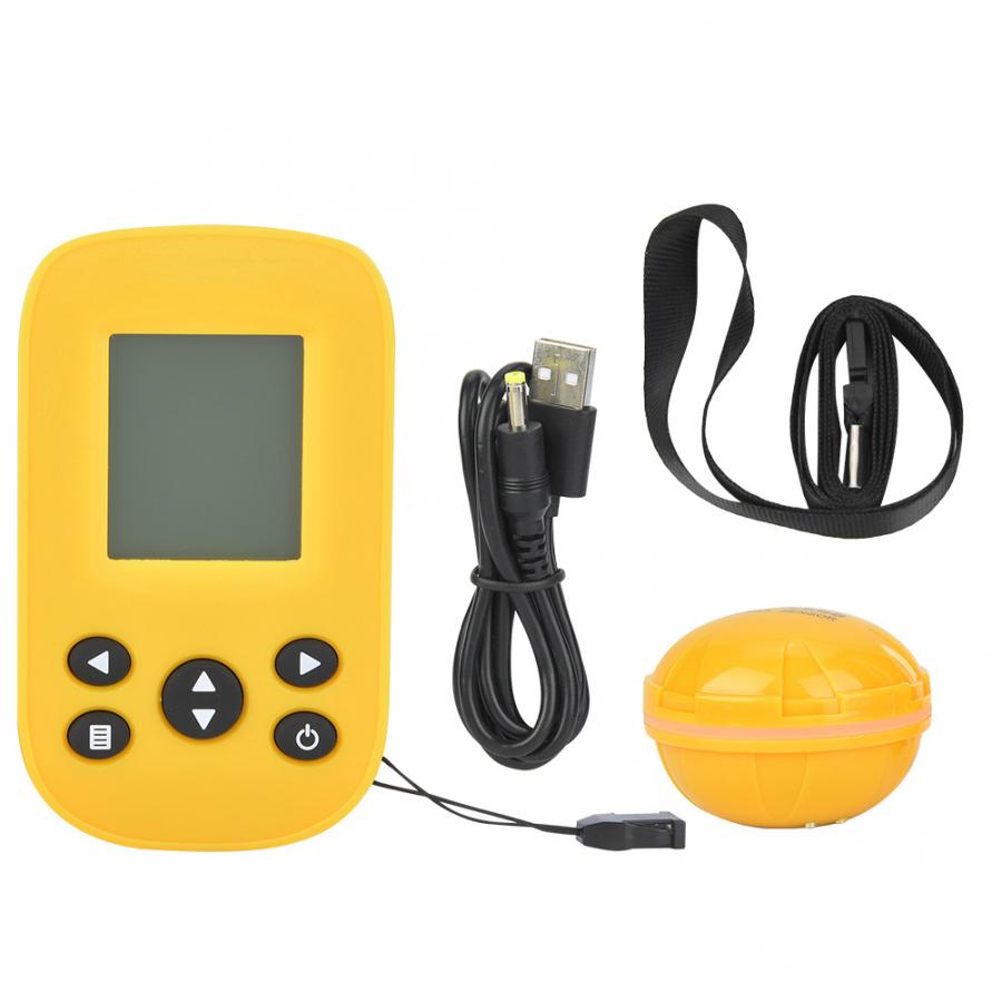 0.6-36m Fish Finder Fishing Wireless Sensor Sonar LCD Display Removable Sensor Floating Ball Fishing Finder