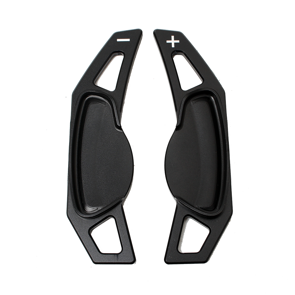 Extensión de palanca de cambios de volante de aluminio para Smart Fortwo Forfour , accesorios para coche, estilo: Negro