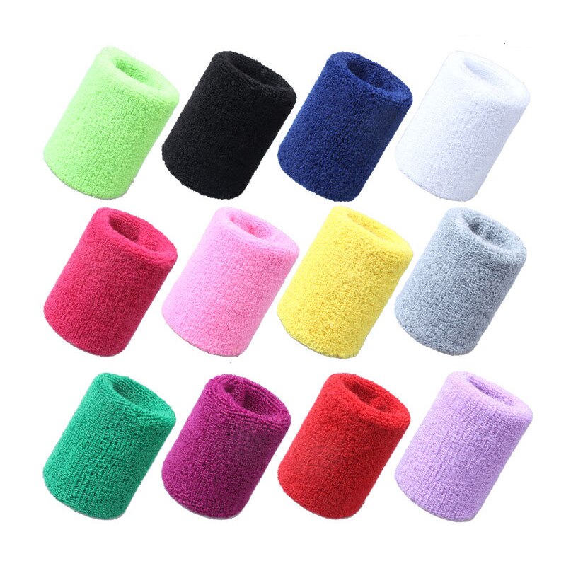 1pcs basketball sweat-absorbent towel wristband embroidered cotton adult wristband