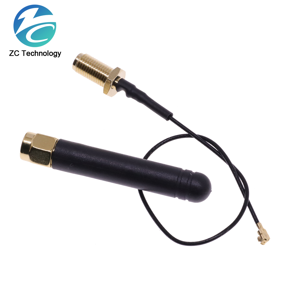 868MHz Antenne Lora Lorawan pbx 5dbi sma Stecker gsm iot Antenne Antenne wasserdichtes RP-SMA/u. fl Zopf-Kabel