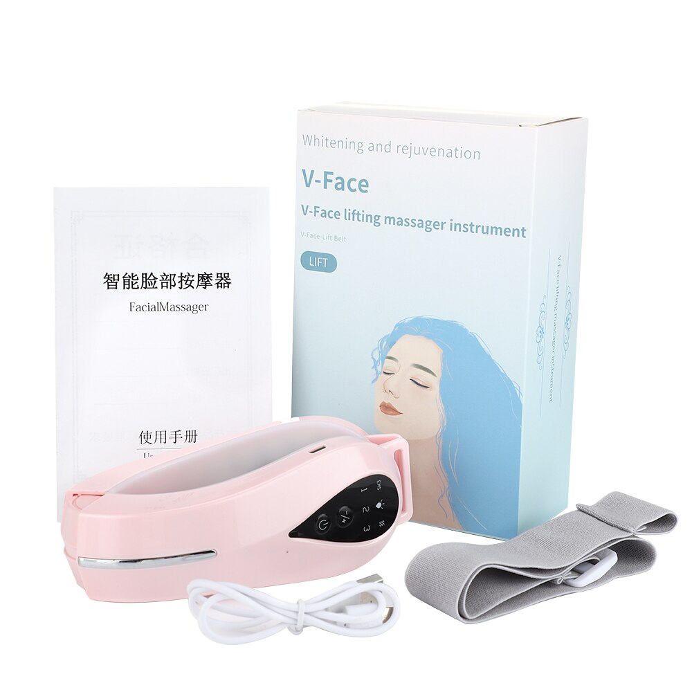Instrument de rajeunissement du visage Photon, Instrument de beauté multifonctionnel, lifting du visage, raffermissement de la peau: Tpye A Pink
