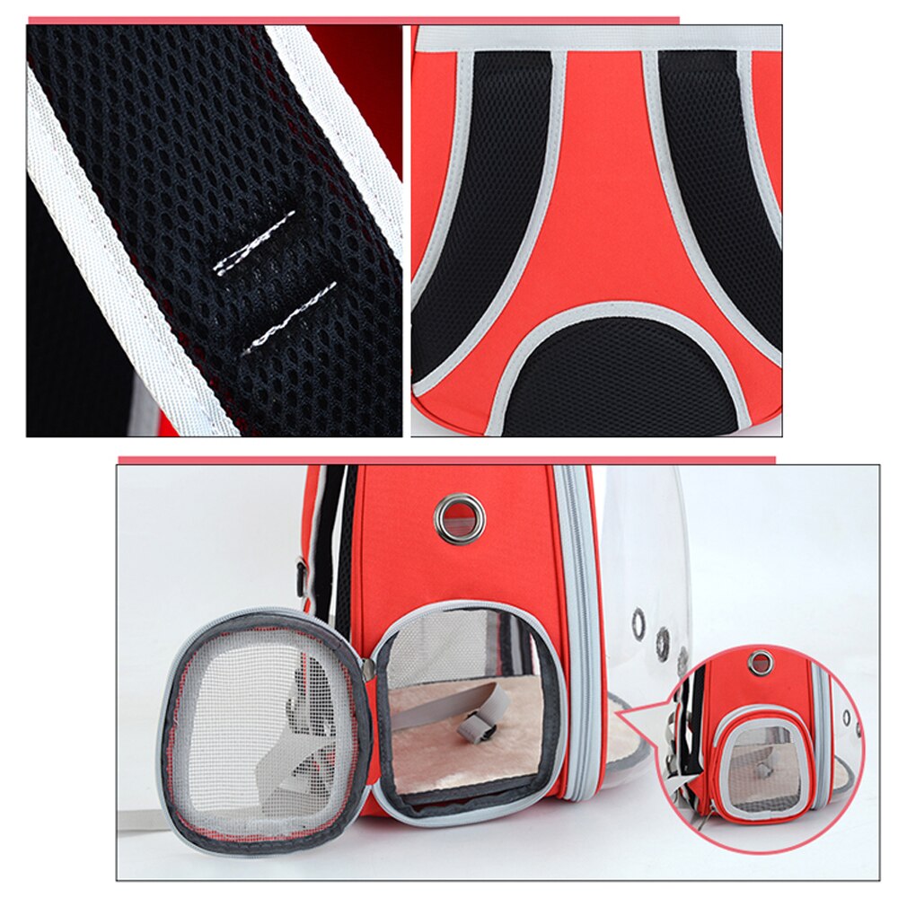 bolso gato de viaje astronauta mochila gato mochila perro ventana espacio cápsula gato que lleva mochila cachorro bolso transparente para gatos mochila mascota