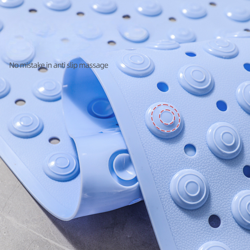 Home Bathroom Anti-slip Toilet Anti-slip Mat Bath Toilet Floor Mat Bathroom Anti-fall Mat Bathtub Massage Mat