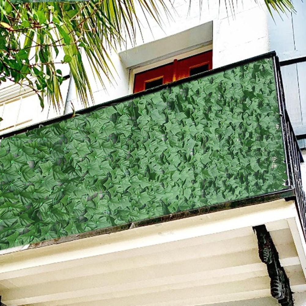 Enrejado Artificial para jardín, cerca extensible de imitación de hiedra, cerca de privacidad, protección UV, vides de madera, marco de escalada, decoración de plantas de jardinería