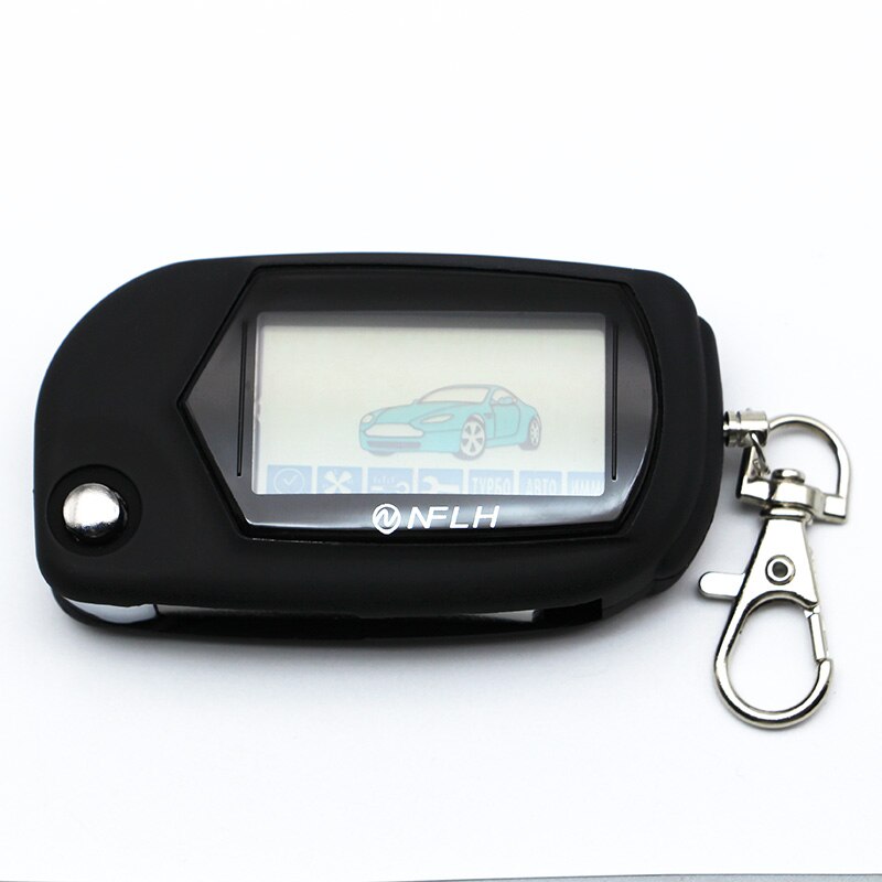 A91 Lcd Remote Controller 2 Way Car Alarm Key For Starline 91 Engine Starter Starline A91Uncut Blade Fob Keychain Body Remote