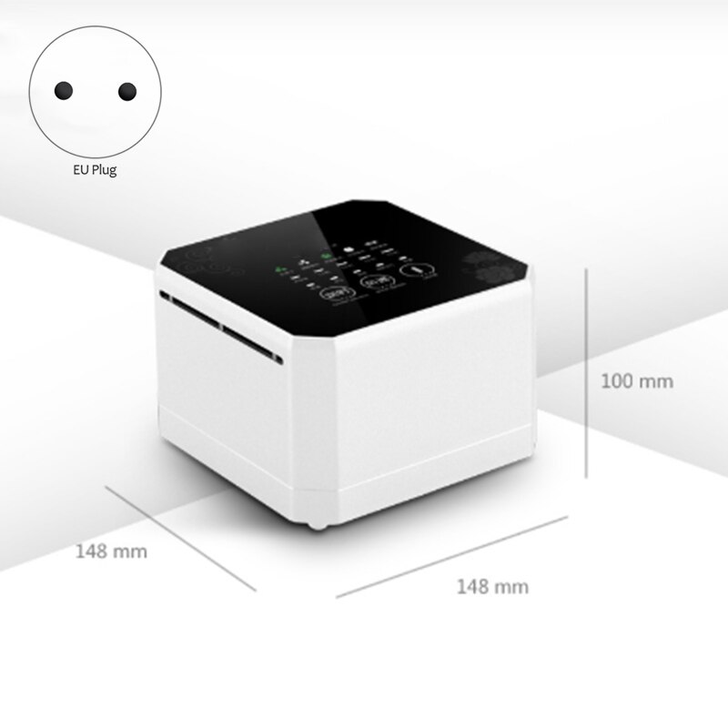 Negative Ionen Generator Luft Reiniger für Heim mit Echter HEPA-Filter Desktop Mini Air Ionisator Kompakte Luft Reiniger für Zu Hause