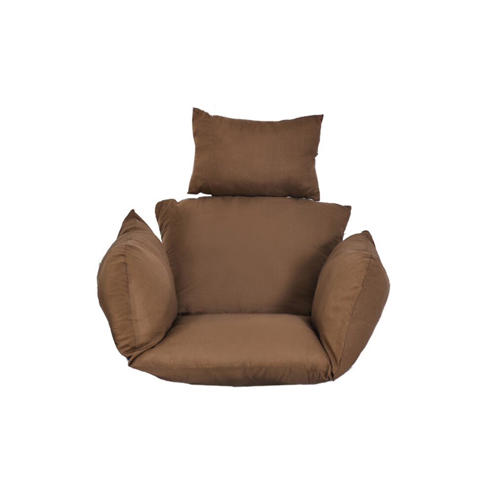 Suspendu oeuf chaise coussin balançoire chaise siège épais rembourré suspendu hamac chaise coussin extérieur berceau chaise coussin pas de hamac: F