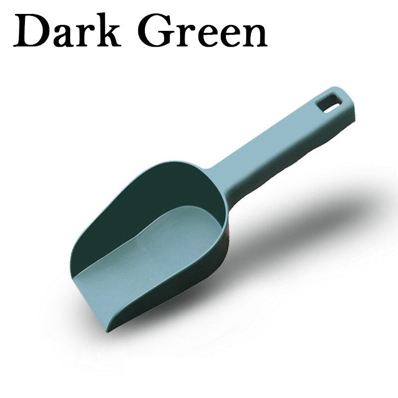 Plastic Garden Shovel Garden Tools Plant Hand Shovel Bonsai Soils Succulent Soil Shovel Spoon Flower Gardening Shovel Soil Cup: S / Dark Green