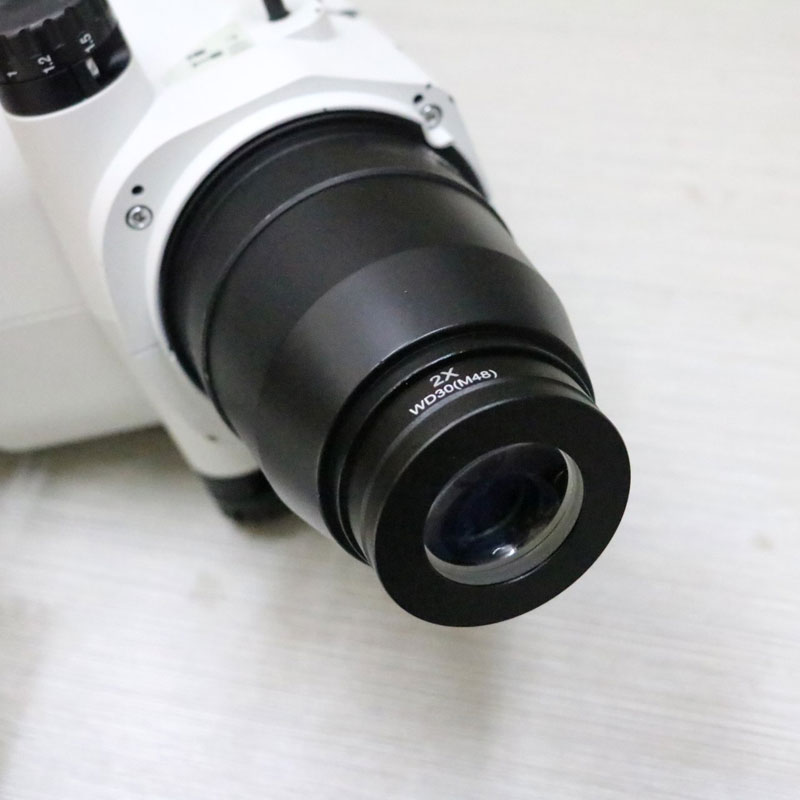 2X Mounting Thread M48 M42 M50 Working Distance 30mm WD30 Extender Lens Barlow Auxiliary Objective Lens for Stereo Microscope